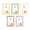 4x6 Unmatched friends 5p, variant on Monolike Standing Design Paper Photo frame 4x6 Minhwa, Peony 10pack - Fits 4x6" Pictures