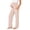 Pink, variant on Abomasnow Womens Maternity Pants Over Belly High Waist Straight Leg Stretchy Pants Work Office Business Casual Pregnant Trousers with Pockets