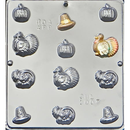 - 1007 Thanksgiving Assortment Chocolate Candy Mold