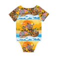thumbnail image 6 of Sigee Animals on Noah's Ark1 for Baby Unisex Baby Cotton Short-Sleeve Bodysuits Soft Cotton, Breathable-3 Months, 6 of 7