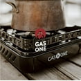 thumbnail image 5 of GasOne GS-3900PB Dual Fuel Portable Stove 15,000BTU with Brass Burner Head, Dual Spiral Flame Gas, 5 of 9