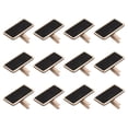 thumbnail image 1 of Unique Bargains Mini Chalkboard Signs Small Blackboard Labels with Clip Wooden, Wood Color 30pcs, 1 of 5