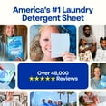 thumbnail image 5 of Earth Breeze Laundry Detergent Sheets, Fragrance-Free Eco Sheets, 32 Count, 64 Loads, 5 of 6