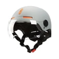thumbnail image 2 of Naiovety Protéjase con nuestros duraderos cascos para bicicletas eléctricas Cascos para motocicletas Equipos para ciclismo Medios cascos Ciclismo Gris espacial profundo Estilo de espejo único, 2 of 6