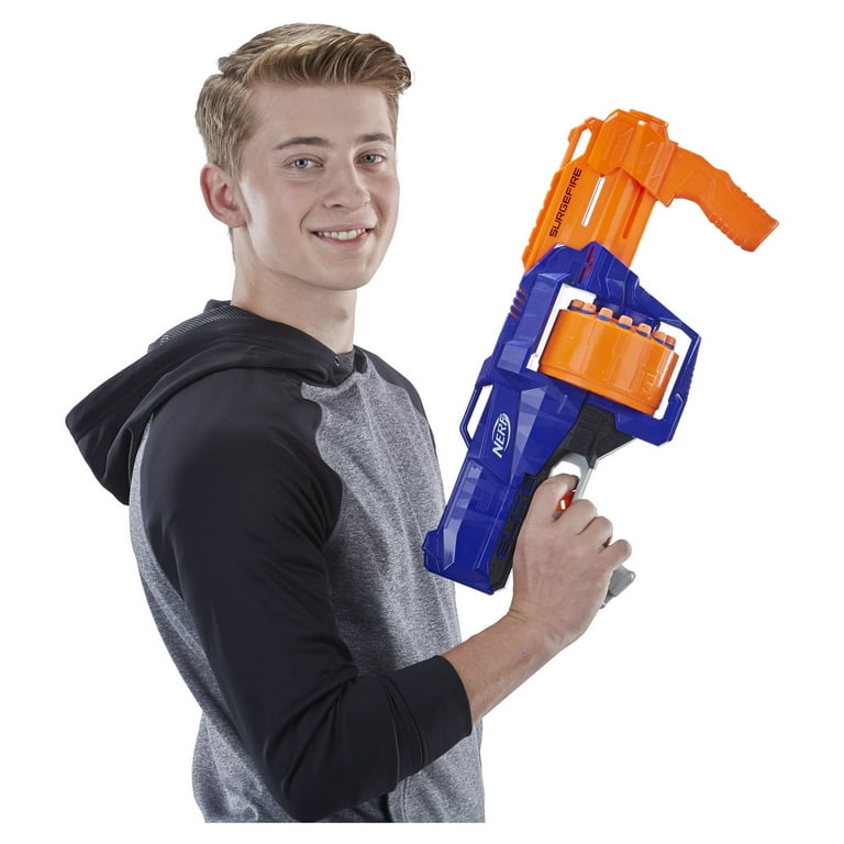 Pistolet Flechette mousse Nerf Elite Surgefire et Flechettes Nerf