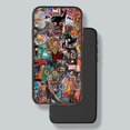thumbnail image 5 of B-Basquiats Art For iPhone 15 Ultra 14 13 12 11 Mini XS XR X 8 7 Pro Max Plus Frosted Translucent Phone Case, 5 of 5