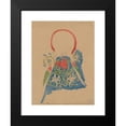 thumbnail image 2 of Stanisław Wyspiański 19x24 Black Modern Framed Museum Art Print Titled - Drawing of an Ornament with a Motif of Dragons and Vines (1890), 2 of 5