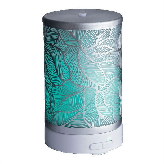 Airome 100 mL Ultrasonic Essential Oil Diffuser, Silverleaf