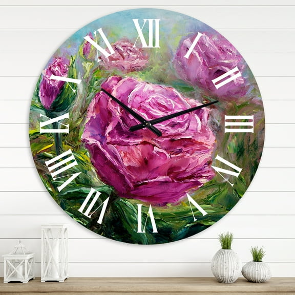 Designart 1 in Quartz Traditional Wall Clock