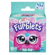 Furby Furblets Flo-Flo Mini Flamingo Friend, Electronic Plush Toys for Girls & Boys, School Backpack Charms, 6+