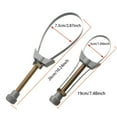 thumbnail image 3 of Adjustable Oil Filter Wrench Universal Heavy Duty Removal Tool for Cars and Trucks, Fits 2.5 to 4.5 Inch Filters, 3 of 6