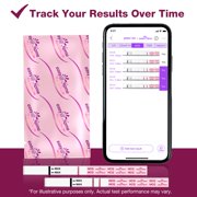 Easy@Home 100 Pregnancy (hCG) Urine Test Strips Kit - 20 HCG Ct with Premom APP Support