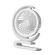 thumbnail image 4 of Ventilador de escritorio portátil, potente y práctico con carga USB para el hogar, el dormitorio y la cocina. Blanco, 4 of 9
