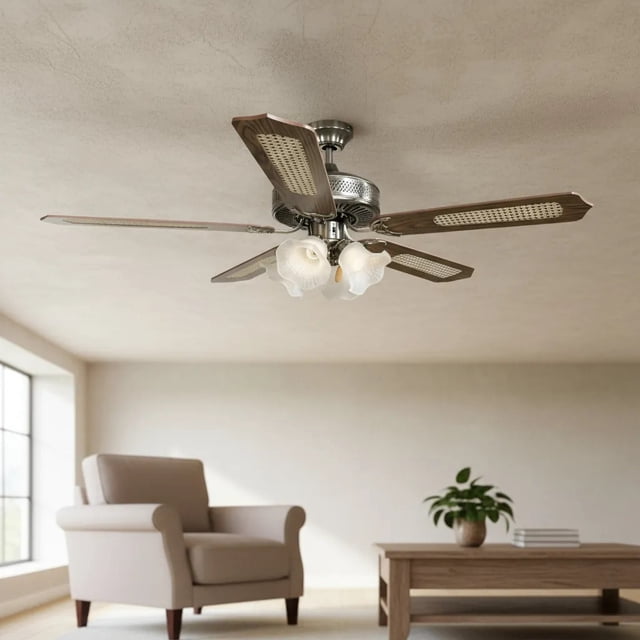 Ventilador De Techo De 52 Pulgadas Orient De Diseño Elegante 1.32 M 60 Hz