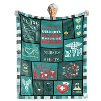 Nurse Gifts for Women, Nurses Week Gifts, Nurse Appreciation Gifts for Women, Nurse Practitioner Gifts for Women, Nurse Graduation Presents for Women, Doctors Day Gifts, Nurse Blanket ''(30"x40")
