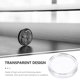 thumbnail image 4 of 200 cápsulas transparentes para monedas, contenedores, cajas, soportes, estuche protector para monedas de 21 mm, 4 of 8