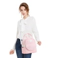 thumbnail image 4 of Bolsa de almuerzo para mujer, bolsa de almuerzo aislada para mujer para el trabajo, lonchera grande para mujer con dos recipientes a juego, bolsa de almuerzo, 4 of 6