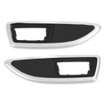 thumbnail image 1 of Side Turn Signal Light Bezel 13250944 Side Marker Repeater Light Cover Frame for INSIGNIA A MK1 ASTRA H MK5 Silver, 1 of 4