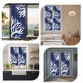 thumbnail image 7 of Coral Navy Blue Window Privacy Film, Coastal Ocean Marine Nautical Beach Static Cling UV Sun Blocking Heat Control Window Tint Day and Night, Non-Adhesive One Way Windows Privacy Cover 23.6''x59'', 7 of 7