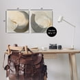 thumbnail image 4 of Stupell Industries Contemporary Shadowed Swoop Abstracts 2pc Canvas Art Set, 17 x 17 each, by Noah Bay, 4 of 8