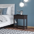 thumbnail image 4 of HOMCOM Flip Top End Table, Narrow Side Table with Storage Shelf Bedroom, 4 of 10