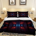 thumbnail image 2 of Ensemble de Housse de Couette Univers 3D Fond Coloré Aurora, 2 of 3