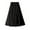 Black, variant on Easter Carnival Elegant Chiffon Skirt With Fairy Design Bow Detail High Waisted Flowy Swing For Women Autumn Winter Outfit