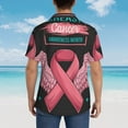 thumbnail image 6 of Goofa Ribbon With Angel Wings Hawaiian Shirt for Men, Unisex Summer Beach Casual Short Sleeve Button Down Shirts,Aloha Tropical Floral print shirt-Medium, 6 of 9