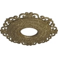 thumbnail image 3 of Ekena Millwork 22"OD x 6 1/4"ID x 1 3/4"P Orrington Ceiling Medallion (Fits Canopies up to 6 1/4"), Hand-Painted Mississippi Mud Crackle, 3 of 6