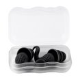 thumbnail image 3 of CSChome Bouchons d'Oreilles Réutilisables Bouchons d'Oreilles de Natation 1 Paire Silicone Étanche Lavable Réutilisable Réduction de Bruit Travail Étude Sommeil Natation Surf Sports Nautiques, 3 of 7