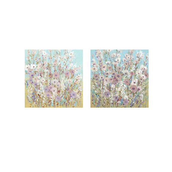 Great Art Now Mixed Flowers by Timothy O'Toole 2 Piece Print Art Set Each 12W x 12H