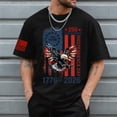 thumbnail image 2 of Independence Day Shirts for Men 250 Years American 1776 2026 250th 4th July Independence Day T-Shirt (Black,S), 2 of 6