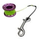 thumbnail image 2 of Carrete de Buceo Zulema 2 Uds con Clip de Broche de Perno de Doble Punta Línea de 15 M para Actividades de Buceo, 2 of 8