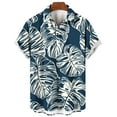 thumbnail image 3 of ZCFZJW Mens Hawaiian Floral Shirts Tropical Button Down Shirt Summer Beach Shirt Big and Tall Regular Fit Casual Short Sleeve Graphic Tees Tops Multicolor#03 XXXL, 3 of 3