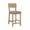 Dark Charcoal/Beige, variant on Linon Jorissen 26 in. Counter Stool - Dark Charcoal/Beige