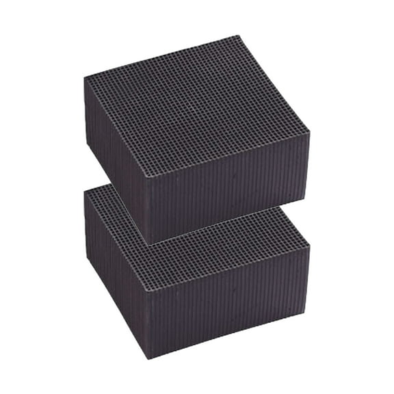 Utoimkio 2 Pack Eco-Aquarium Water Purifier Cube Filter Activated Carbon Ultra Strong Filtration and Absorption for Aquarium,Ponds,Fish Tank, Water Tank,Water Purification