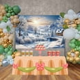 thumbnail image 3 of 202 Christmas New Year Village r Background Photography Snow Winter Photo Backdrop024 Home ration Accessories, 3 of 8