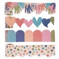 thumbnail image 1 of Shisuyan 4 Rolls Border Sticker for Bulletin Board Blackboard Border DIY Sticker Decorative Border Sticker, 1 of 8