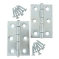 thumbnail image 2 of Bulldog Hardware 2-1/2 in. Utility Hinge, Zinc Plated, 2 Pack, 2 of 10