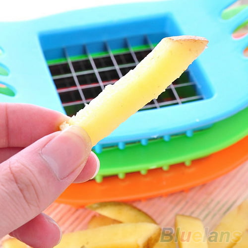 Xyer Stainless Steel Potato Cutting Fries Mould Device Vegetable Potato  Cutter Slicer