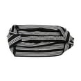 thumbnail image 5 of Unique Bargains 1 Pc Headband Stripes Wide Fabric Hairband for Women Black, 5 of 5
