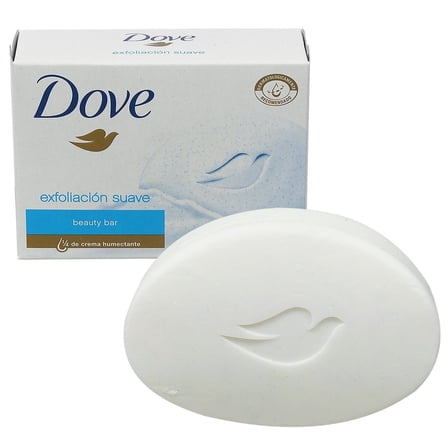 3 Pack Dove Gentle Beauty Bar Hand Soap Exfoliating Cream 4.75oz