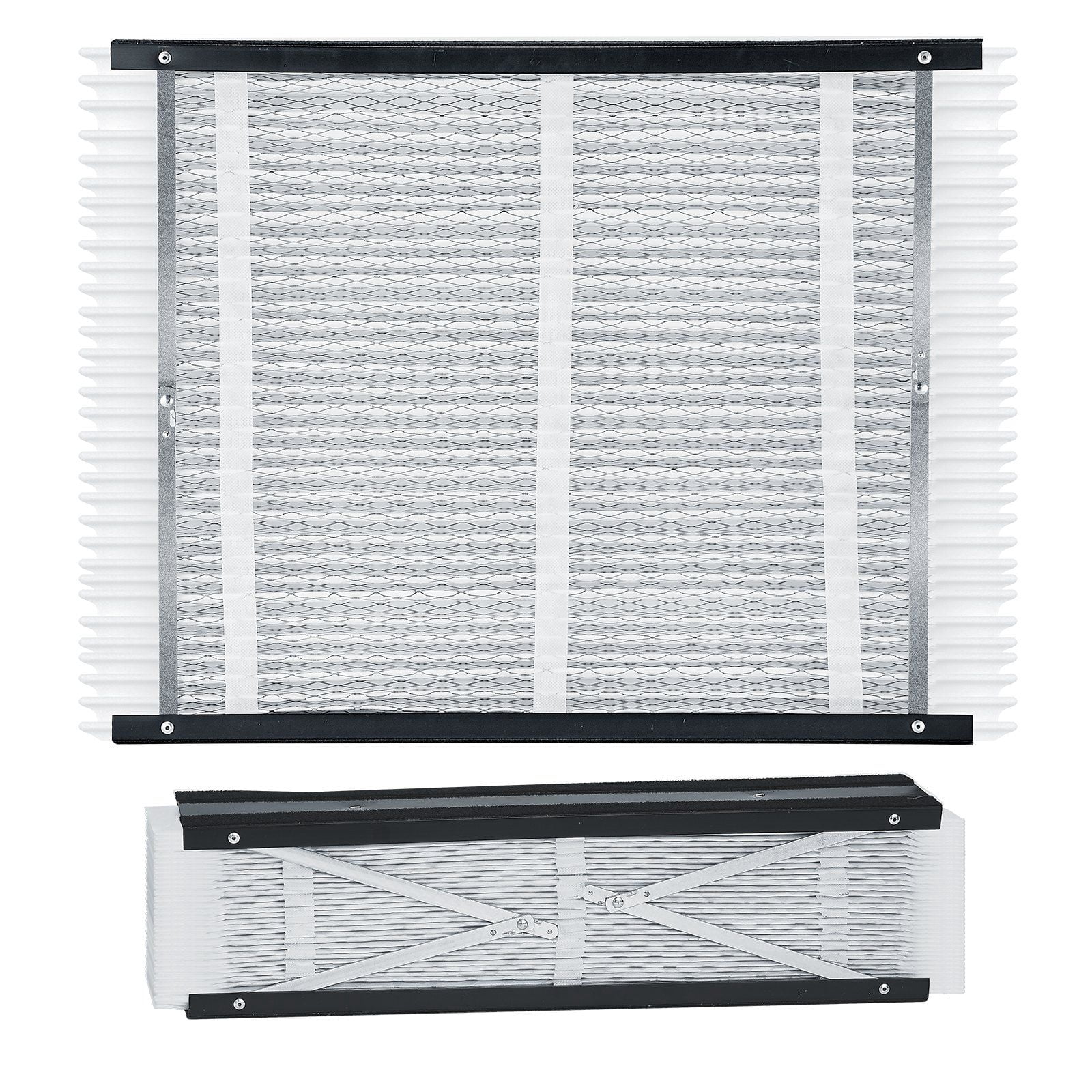20x25x4 Electrostatic Pleated Air Filter MERV 16 – HVAC Furnace Filter, 2-Pack