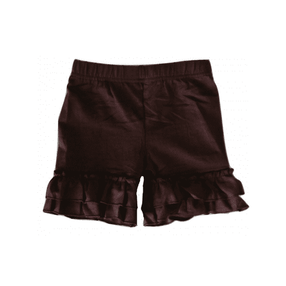 L C Boutique Girls Double Ruffle Pull On Jersey Ankle Pants Sizes 2 to 12