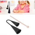 thumbnail image 5 of Campana de Agogo, Agogo melódico de metal latino, incluye palo de madera, instrumento de percusión para reuniones familiares, regalo de cumpleaños, 5 of 5