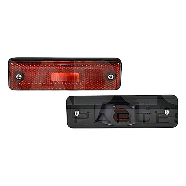 Cuarto Trasero DEPO Toyota Camry 1987 A 1991 color Rojo