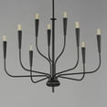 thumbnail image 5 of 24819BK Maxim Lighting Vela - 9 Light Chandelier-24 Inches Tall and 32 Inches Wide-Black Finish    -Traditional Installation, 5 of 5