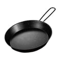 thumbnail image 4 of harper Camping Fry Pan Multifunctional Cooking Griddle for Kitchen Fishing Barbecue 16 cm Diameter, 4 of 10