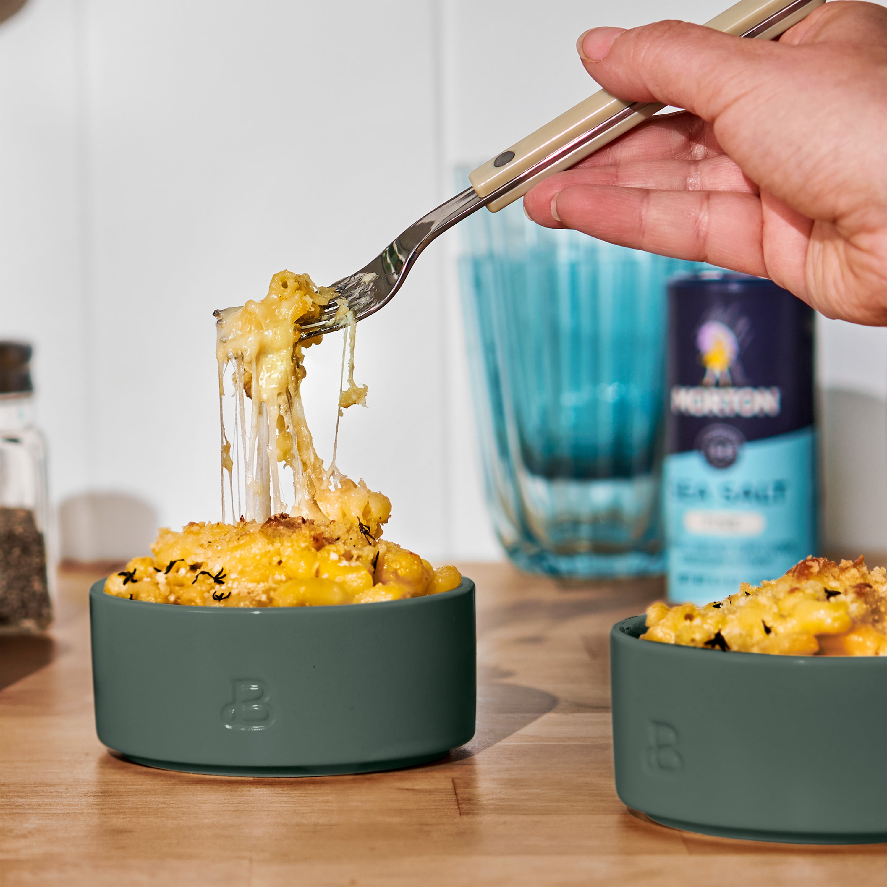 Beautiful 12-Piece Stoneware Bakeware & Kitchen Tools Set, Thyme Green by Drew Barrymore