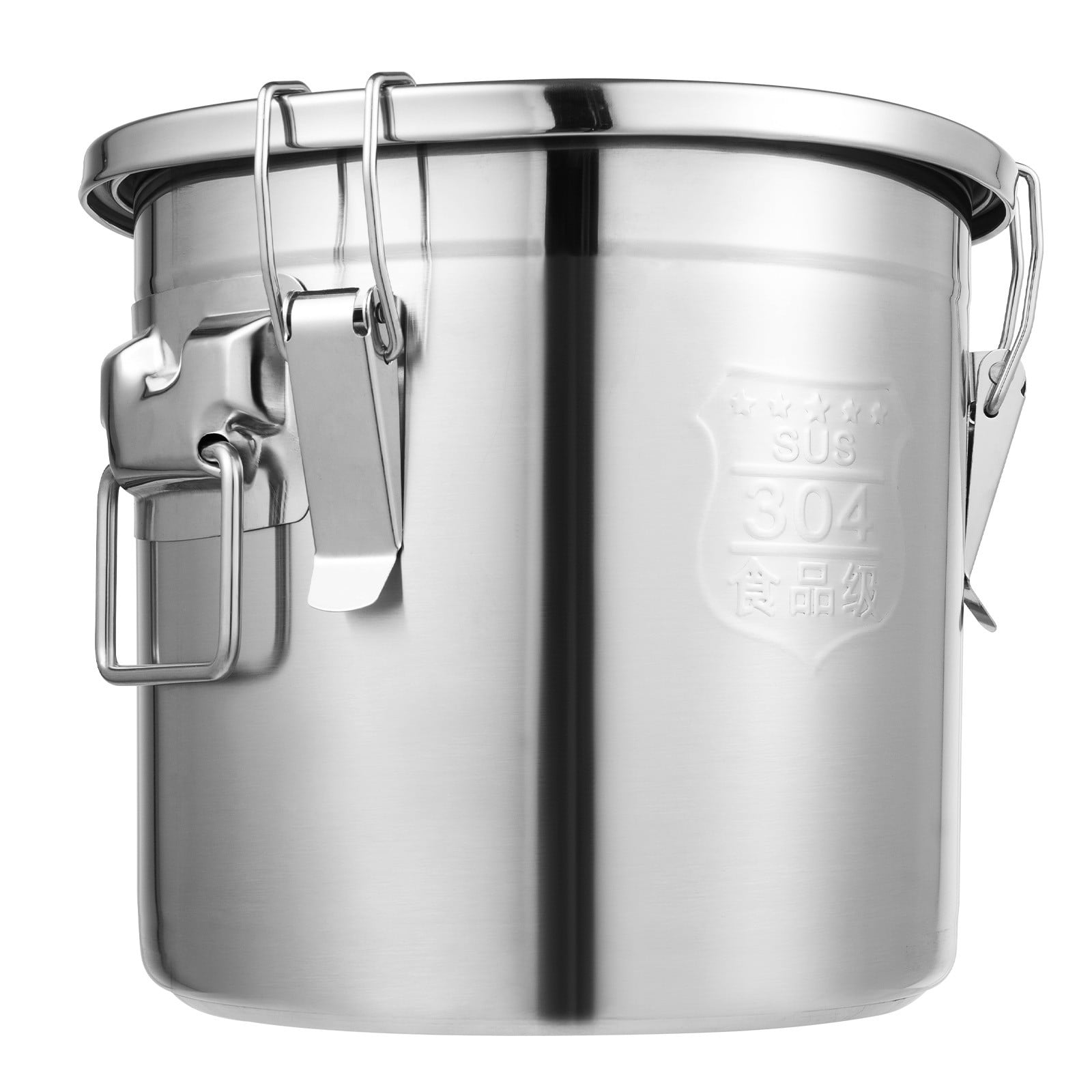 12L Stainless Steel Airtight Canister for Kitchen, Food Storage Containers, Rice Cereal Grain Container, Storage Food Flour Sugar Milk Cookie